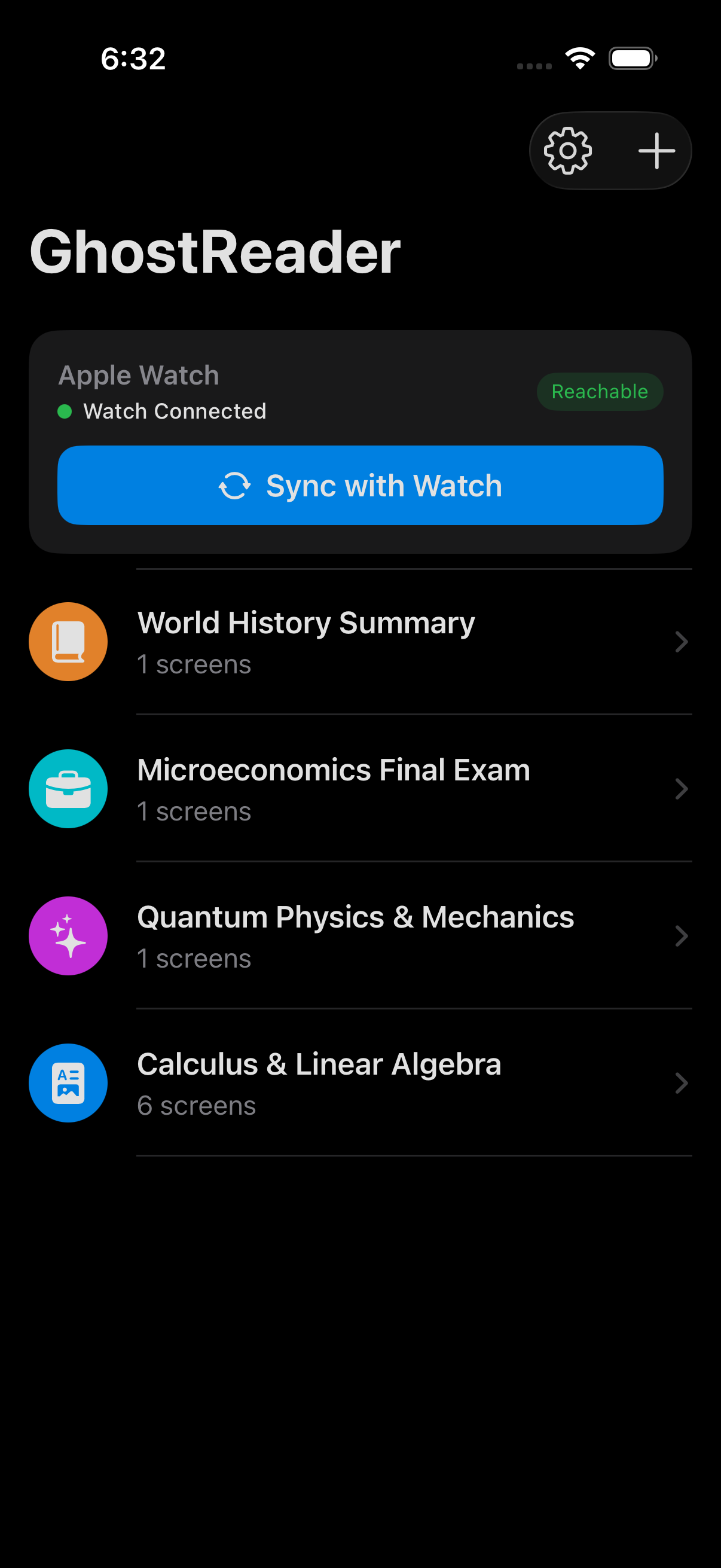 Ghost Reader iPhone Library